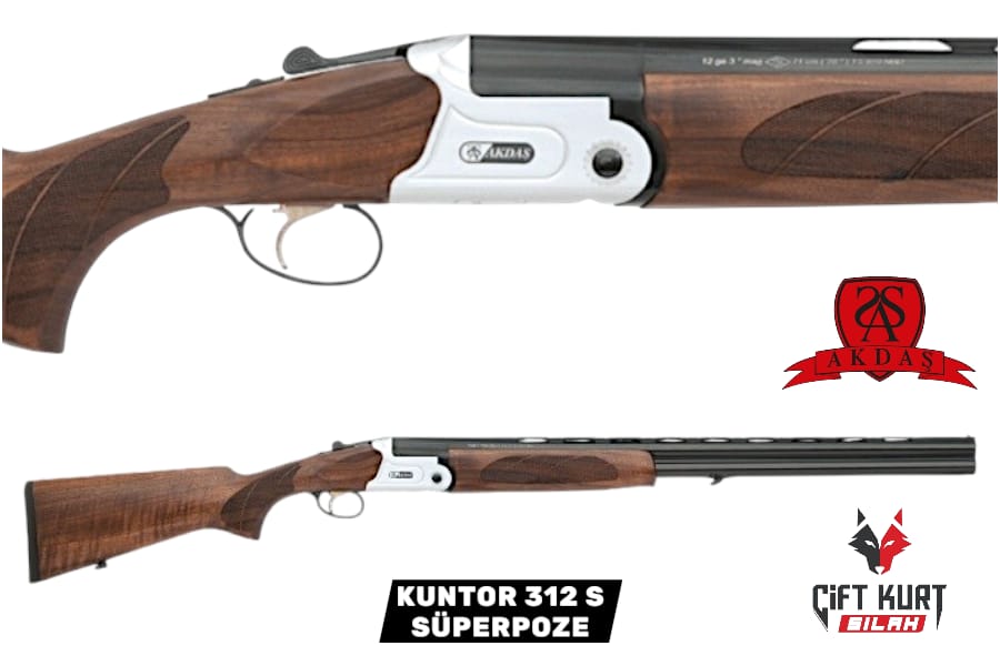 AKDAŞ KUNTOR 312 S SÜPERPOZE YİVSİZ AV TÜFEĞİ